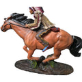 DWK Corporation Indian And Horse Running Figurine 2015