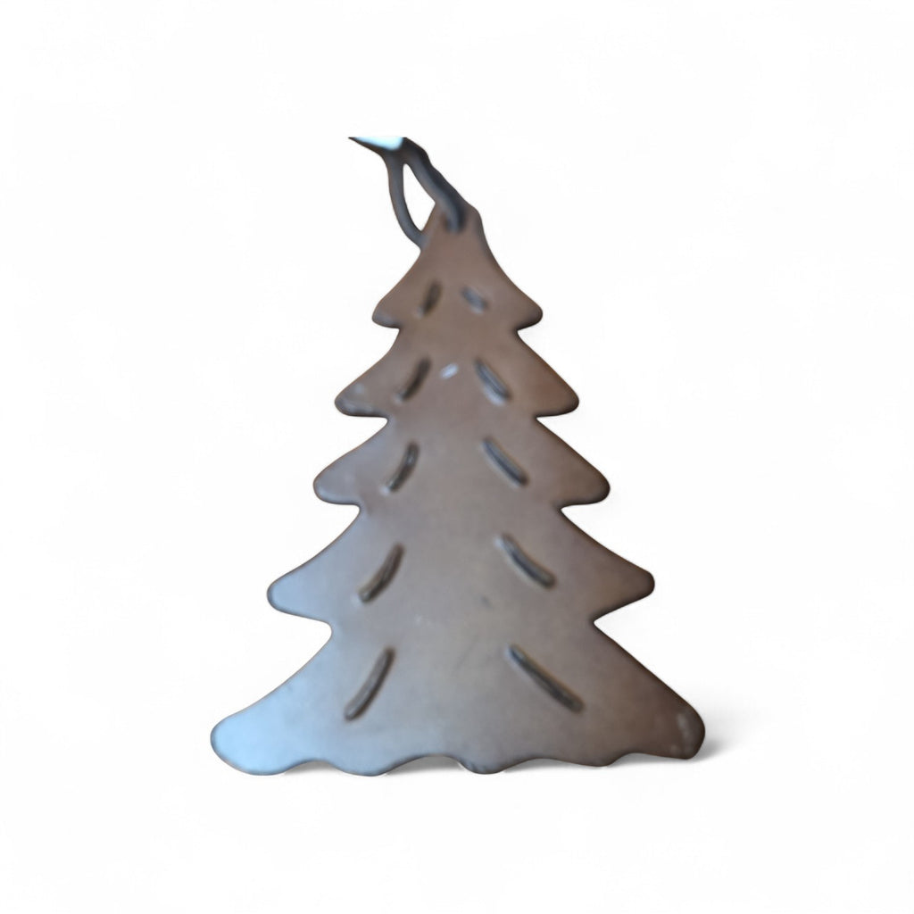 RUSTIC METAL FARMHOUSE CHRISTMAS TREE ORNAMENTS