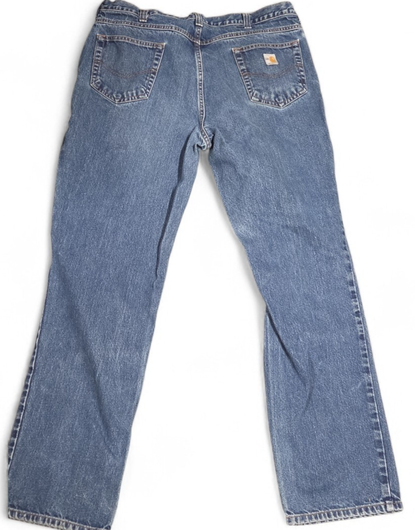 Carthartt M ens Relaxed Fit Size 40/36  Blue Jeans
