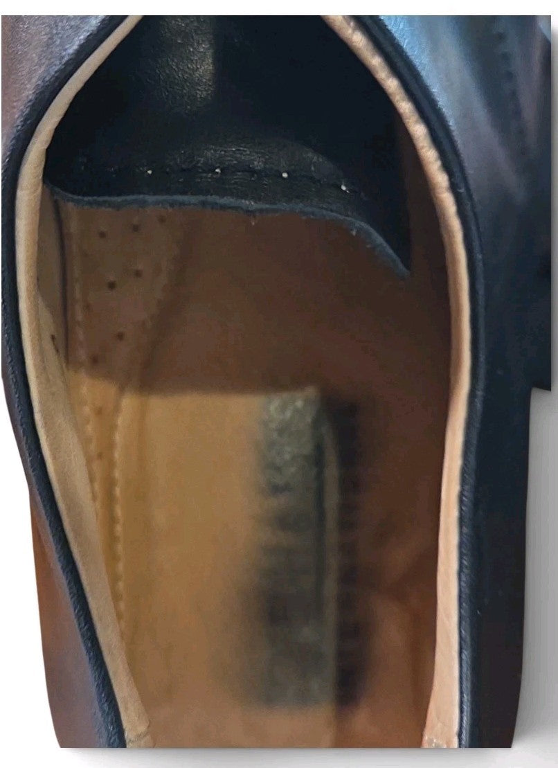 Joseph Feiss International  Black Leather Oxford Lace Up Dress Shoes size 10