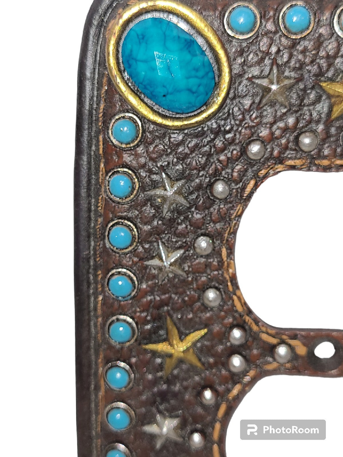 Embellished Leather Toggle Switch & Outlet Coordinating Set Covers
