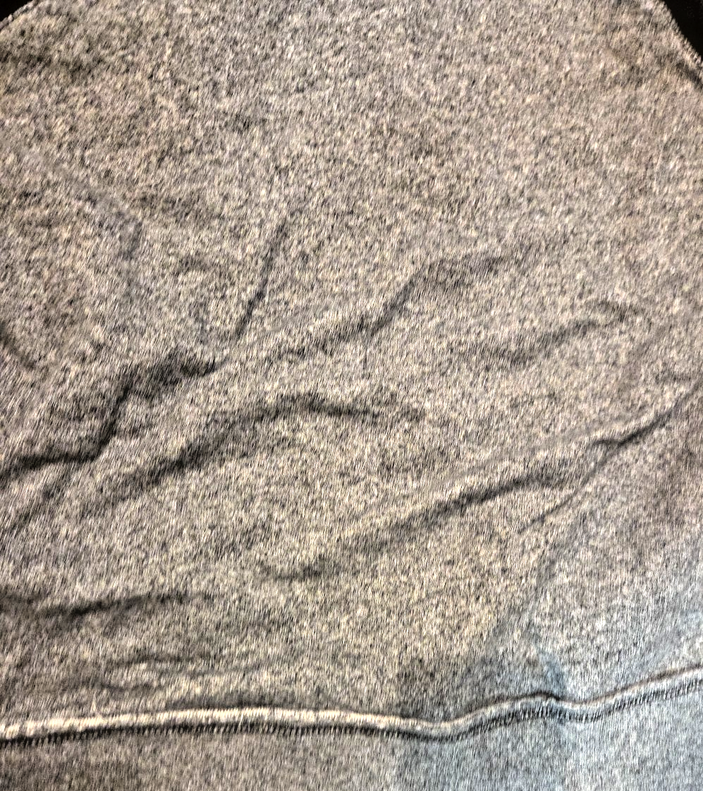 AEROPOSTALE  Zipper Front Hoodie Black Gray Size M