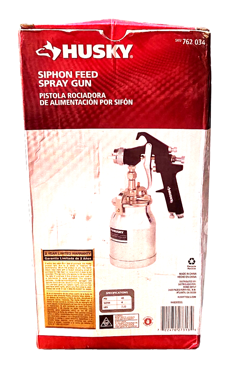 Husky Siphon Feed Spray Gun (H4930SSG)