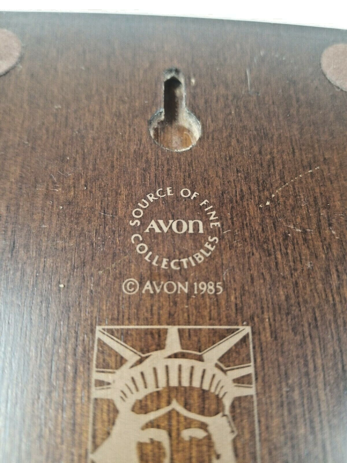 Avon Collectible "Statue of Liberty" Brass Stamp Centennial 1886 -1986 Vintage