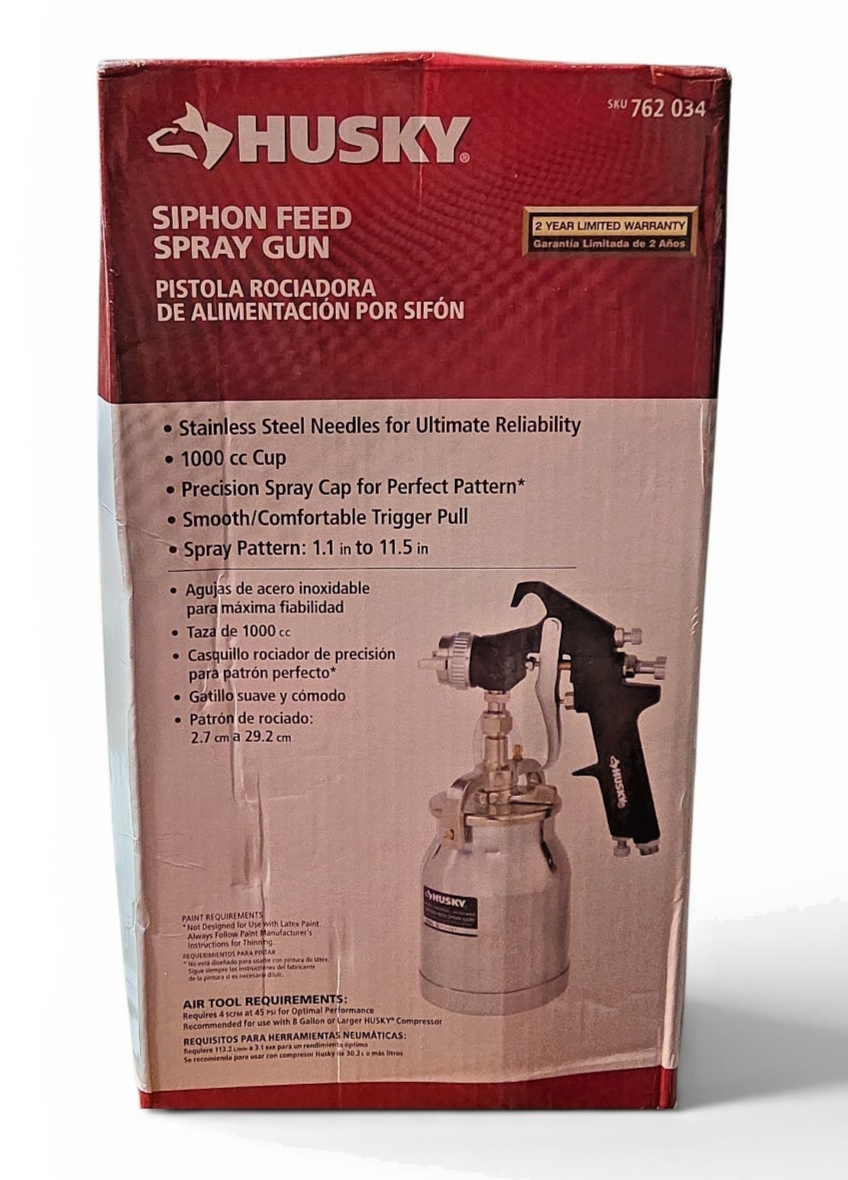 Husky Siphon Feed Spray Gun (H4930SSG)