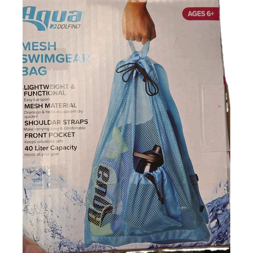 Aqua Dolfino Mesh Swimgear Bag - New in Box