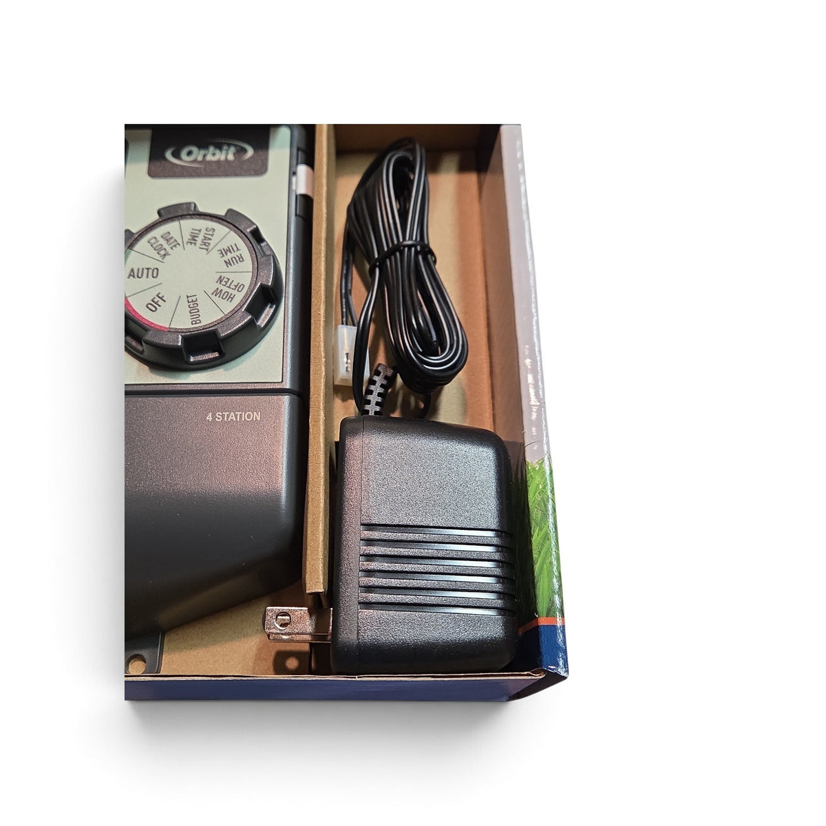 NEW ORBIT EASY DIAL 4 ZONE STATION IRRIGATION SPRINKLER CONTROLLER