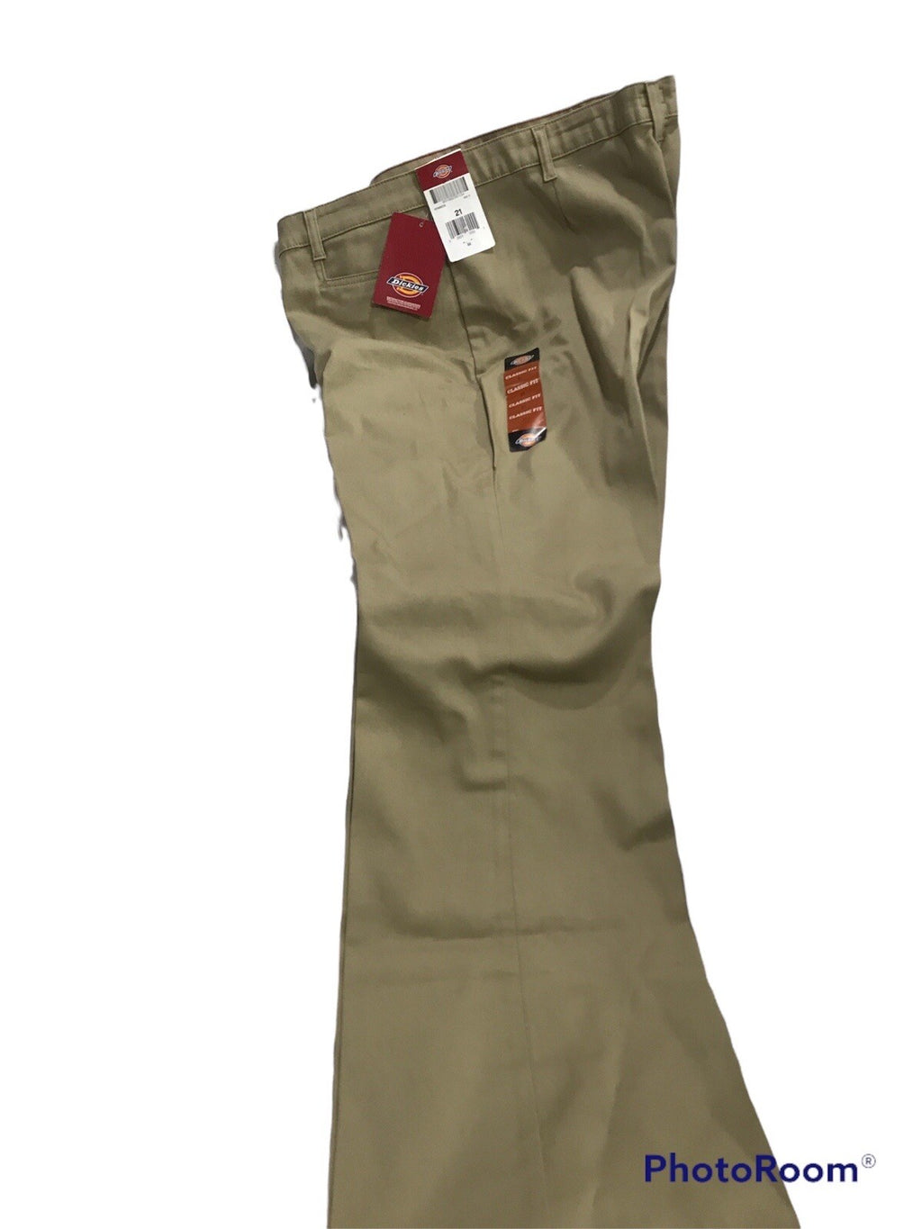 Dickies Girls Stretch pants Classic fit Boot leg cut  size 21