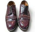Casual Fridays  Deep Burgundy Oxford Size 9 1/2  Leather Sole Dress Shoes