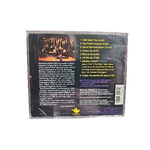 Live by Tramaine Hawkins (CD, Nov-1992, Sparrow Records)