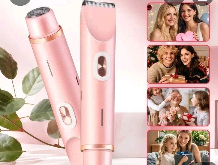 Dermave Bikini Shaver - Electric Bikini Trimmer for Women, Painless Hair Remove