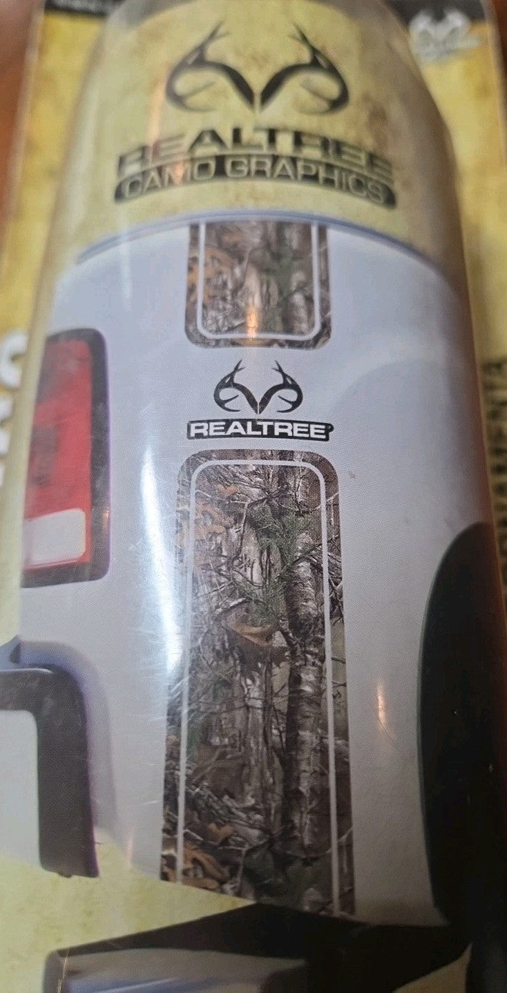 Realtree Antler Logo Bed Band Bed  2- 8" X 40" Vinyl Bed Bands