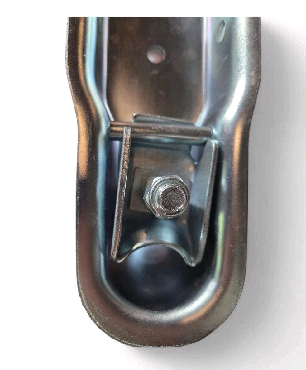 Brok 32974 1-7/8" X 2 1/2" Trailer Coupler 2000 lb, BALL 1-7/8", CHANNEL 2-7/8"