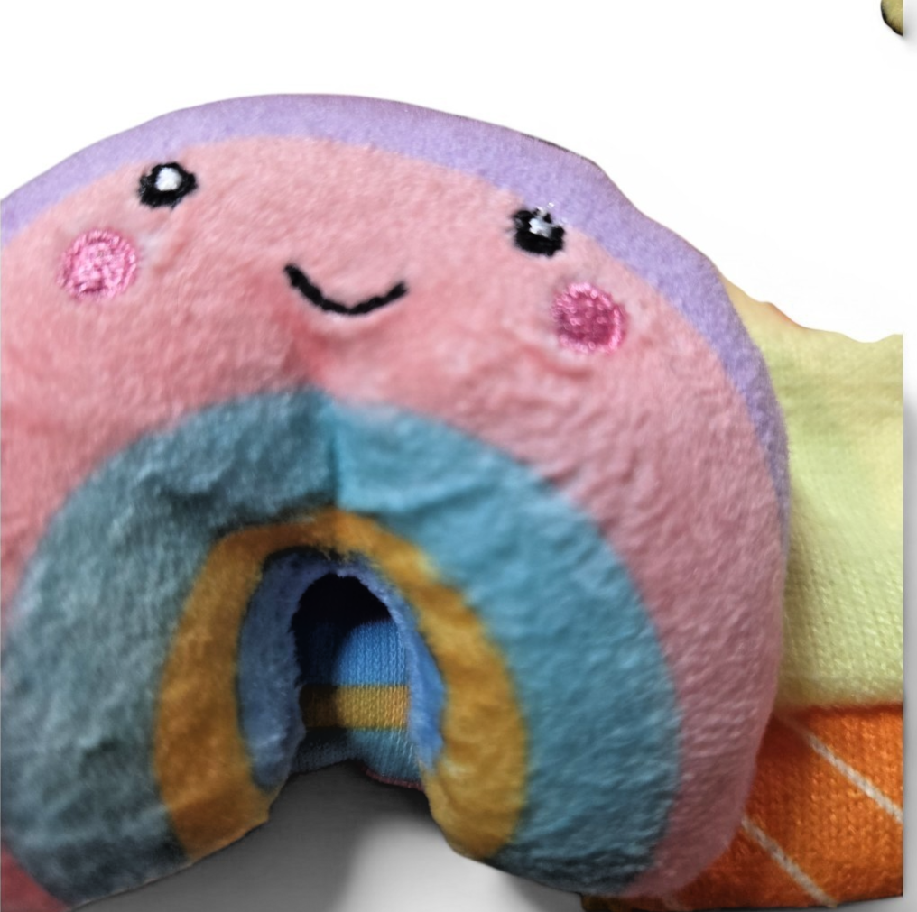 Baby Developmental Rattle Set Discover Hands & Feet Unisex Sun & Rainbow