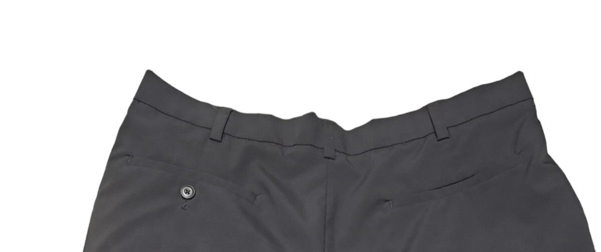 PGA Tour Golf Shorts Mens Size 36 Black Pleated Front with Pockets