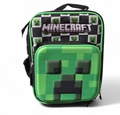 Minecraft Cooler Insulated With Drink Pouch Lunch Tote Bag Mojang