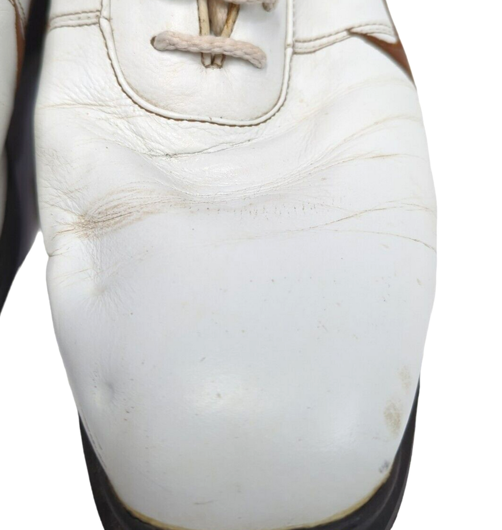 Nike Men's Durasport III  White Golf Cleats Shoes Sneakers