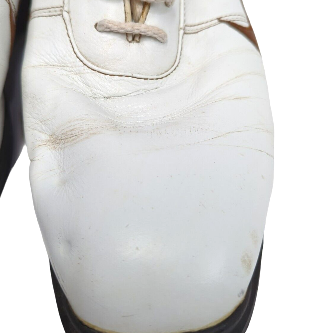 Nike Men's Durasport III  White Golf Cleats Shoes Sneakers
