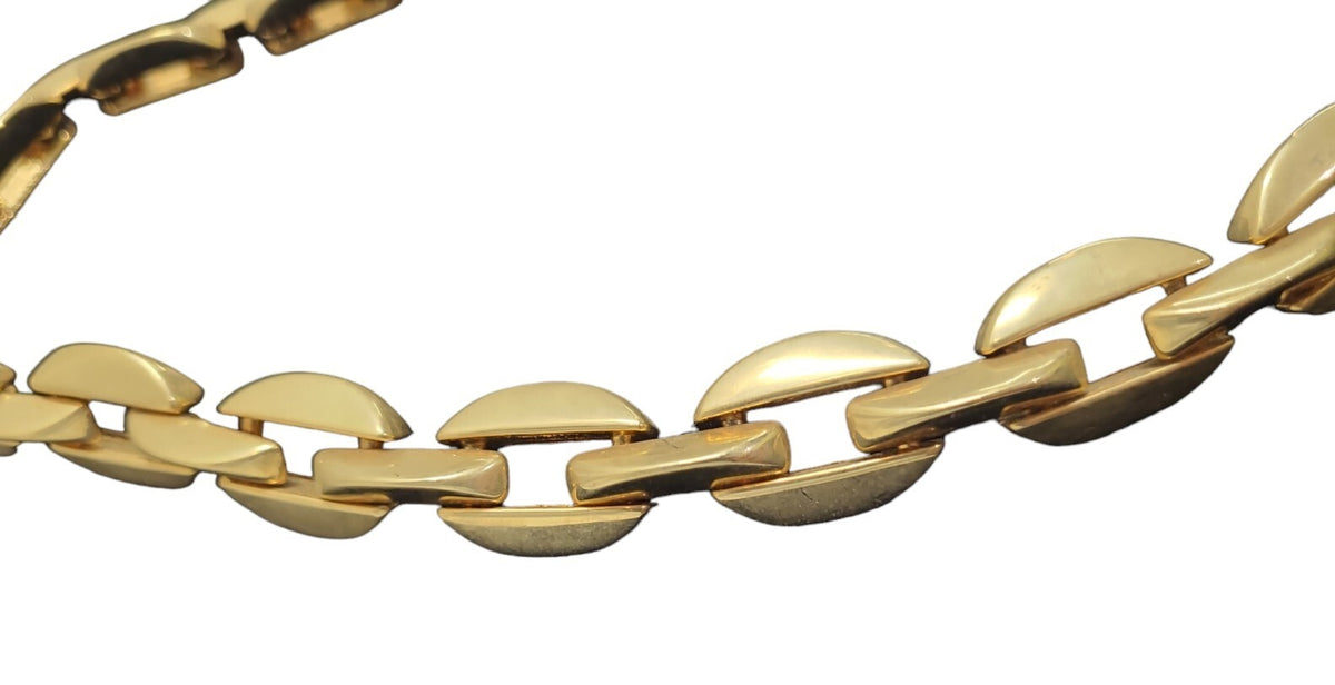 Gold Chunky Chain Statement Necklace by GiGi