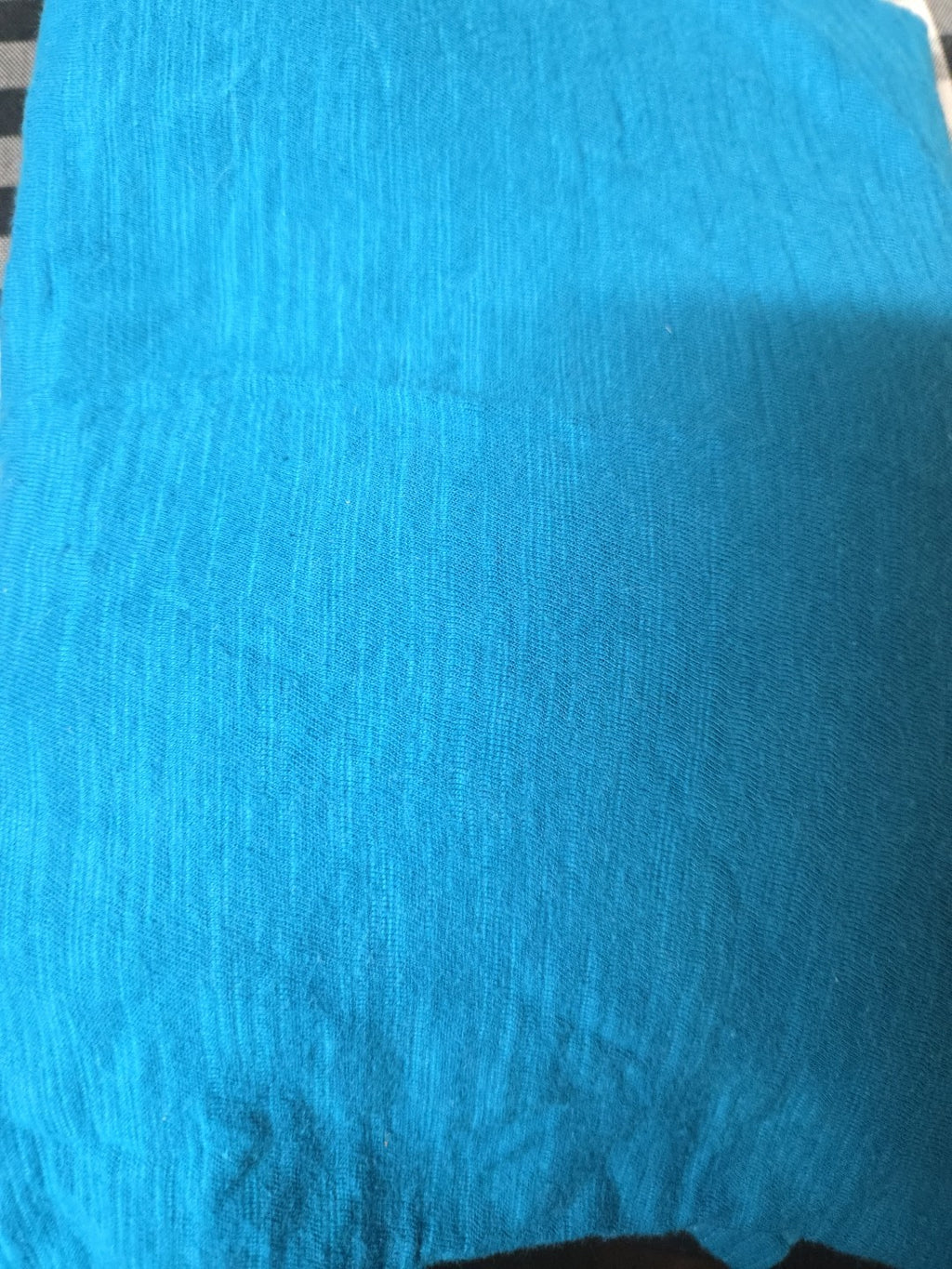 Old Navy maternity blue scrunch side Long sleeve,