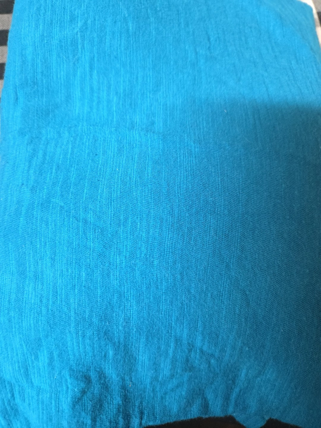 Old Navy maternity blue scrunch side Long sleeve,