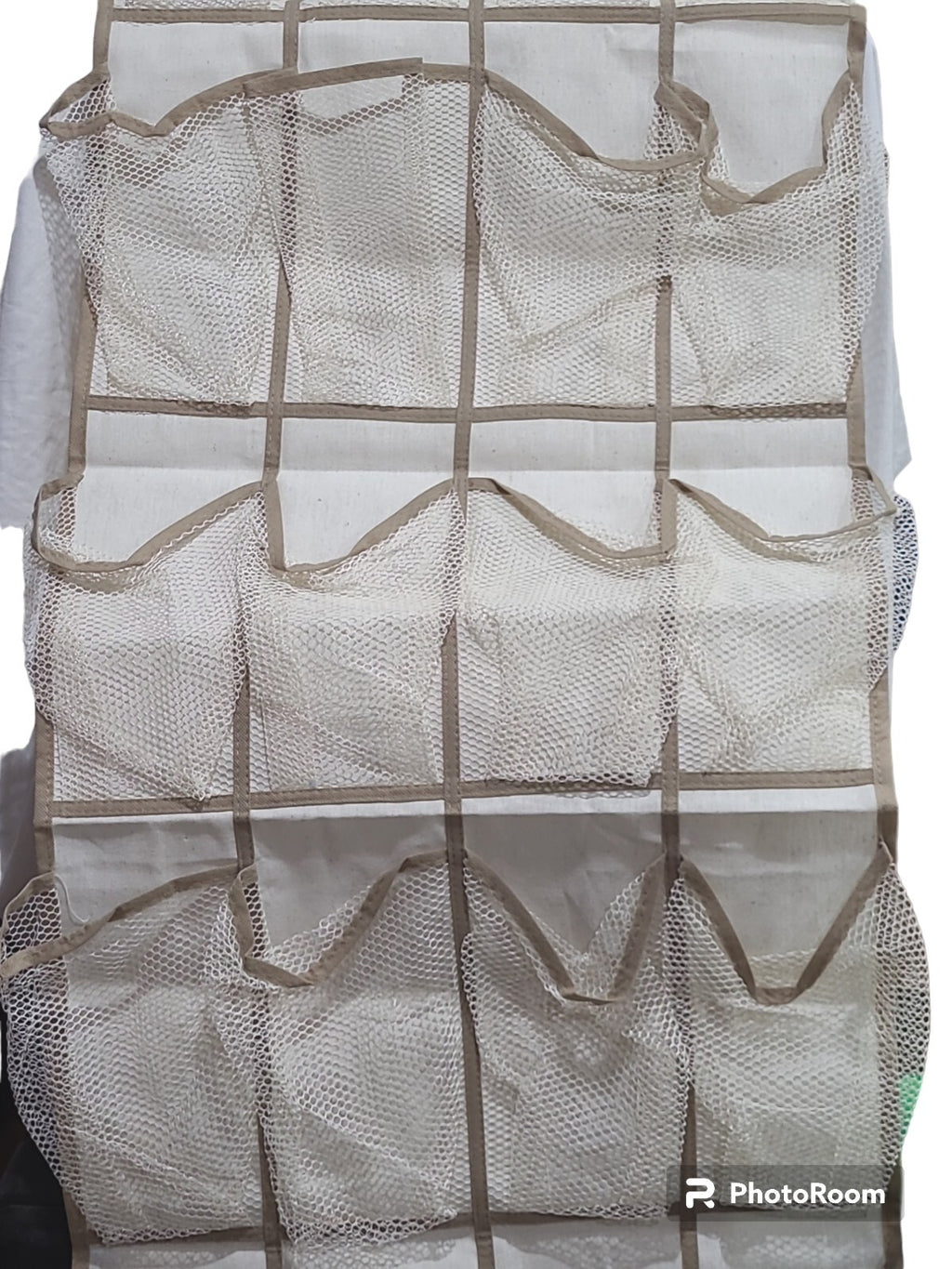 Breathable Mesh Shoe Holder Rack - Over the Door - 24 Pockets - Multi-Purpose