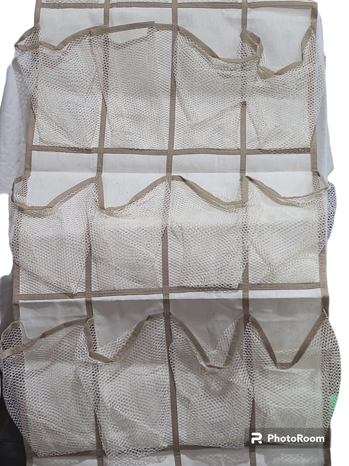 Breathable Mesh Shoe Holder Rack - Over the Door - 24 Pockets - Multi-Purpose