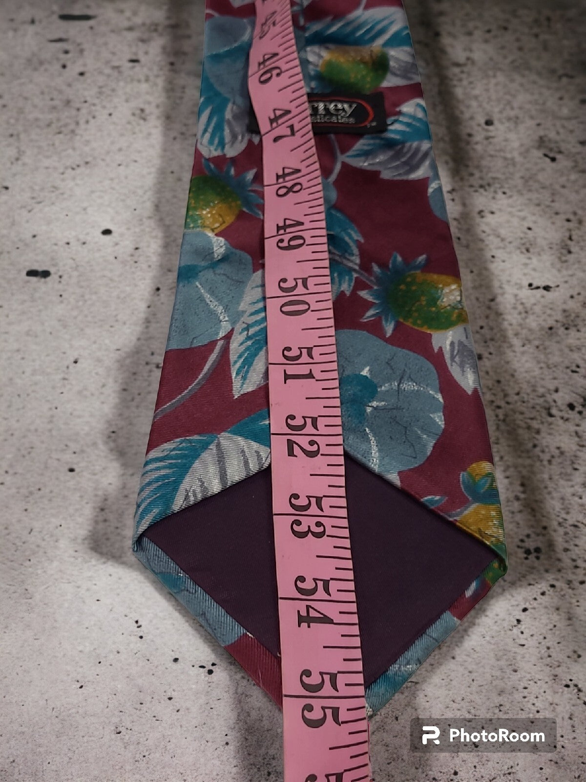 SURREY  Men's floral print  Tie 54"