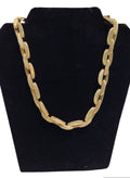 Gold Chunky Chain Statement Necklace by GiGi