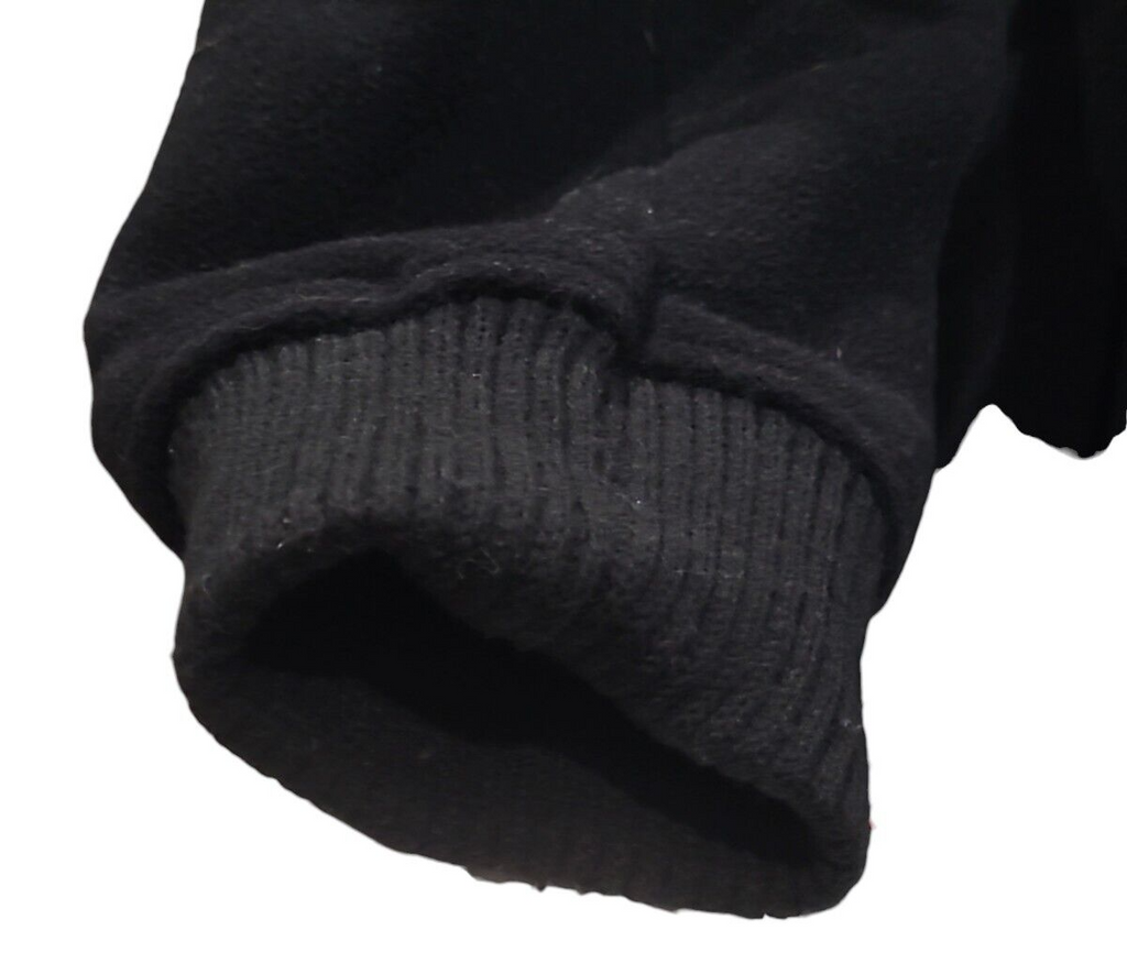Liz Claiborne  Womens L Black Polyester Blend Dual Close Peacoat
