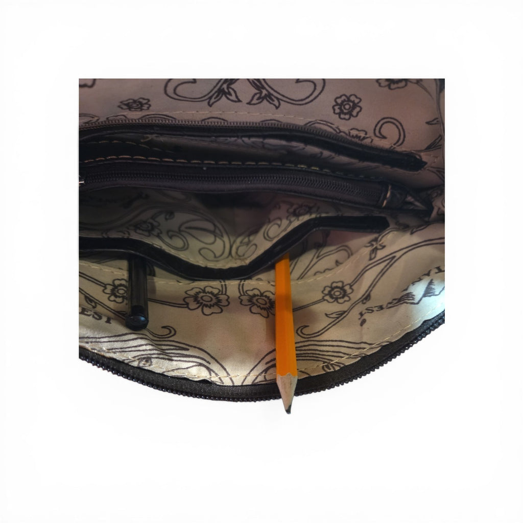 Montana West Aztec Indian Head Shoulder Bag