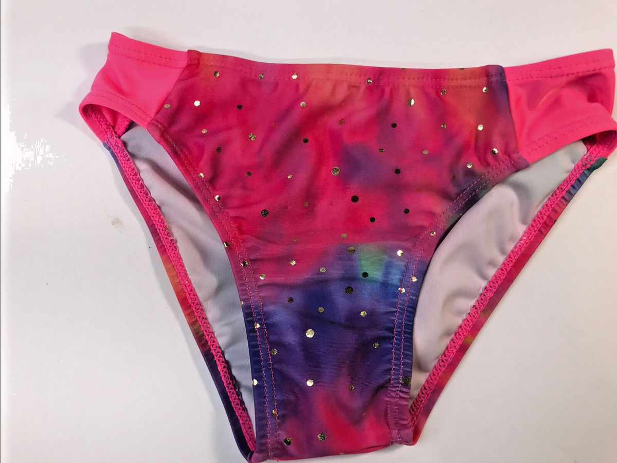 Real Love 2 pc. Girls Tye dye purple Swimsuit 4/5 Tankini NWT