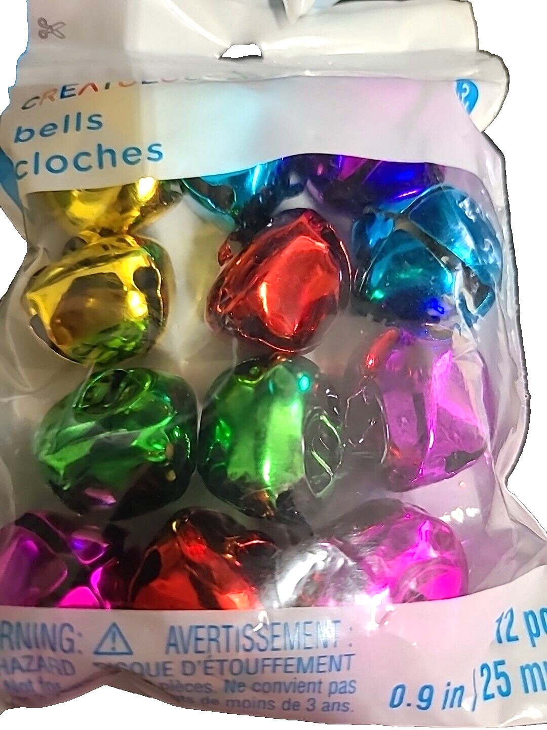 Lot of  242  Assorted Sizes &  Colors Metal Bell Chimes for Decors And More!