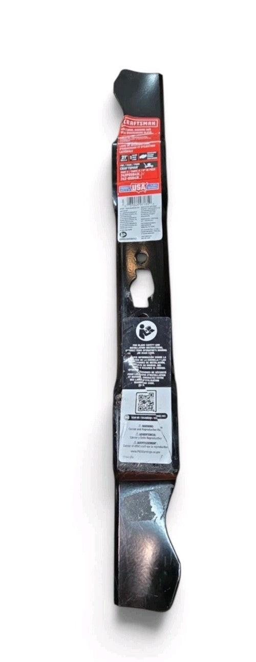 CRAFTSMAN 21" inch Deck Multipurpose Mower Blade 742-05643 S-Shaped Center Hole