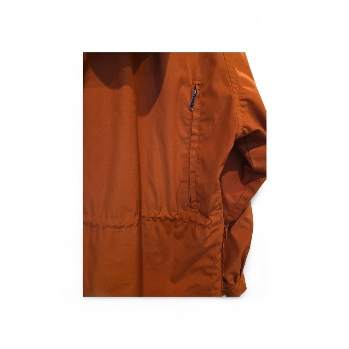 Men's Burnt Orange Anorak Jacket. Size Medium