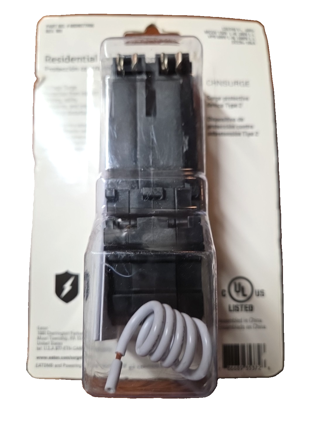 Eaton Type CH Circuit Breaker Surge Protective Device