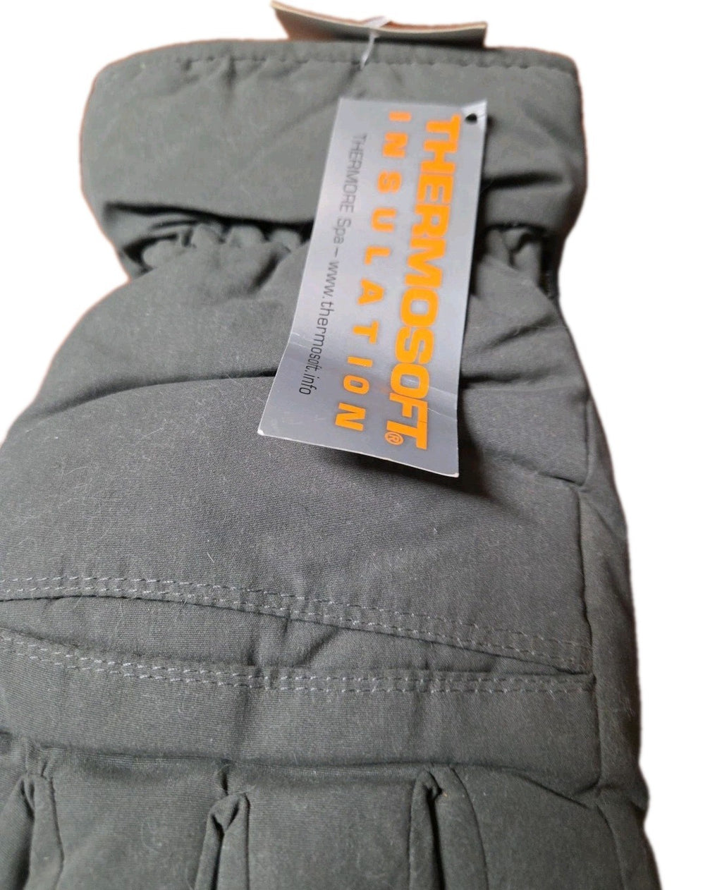 THERMOSOFT  Insulation 40 GR Men's   Polyester Gray Gloves Size-Men's M