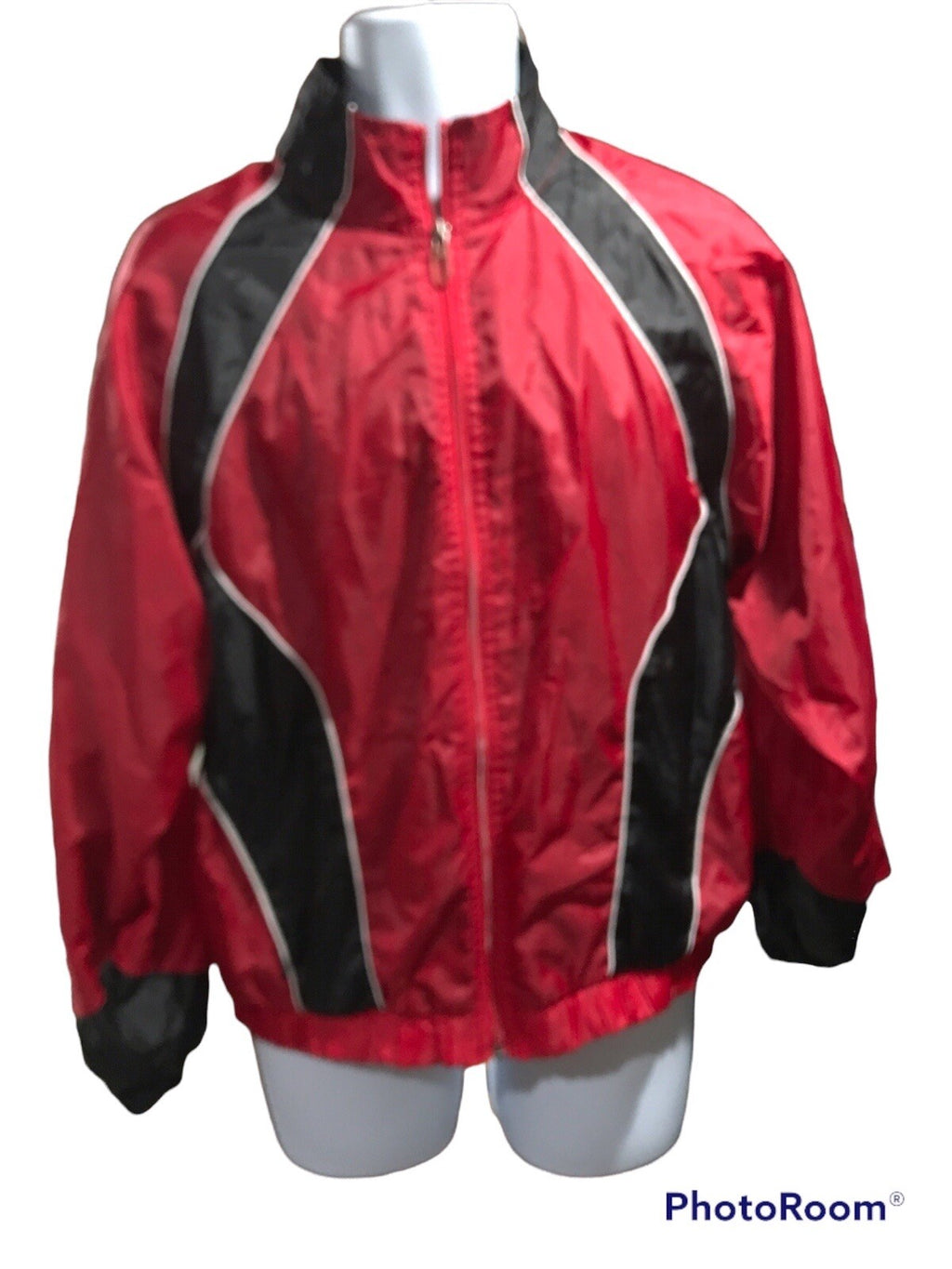BCG  Men's Red and Black Windbreaker size L