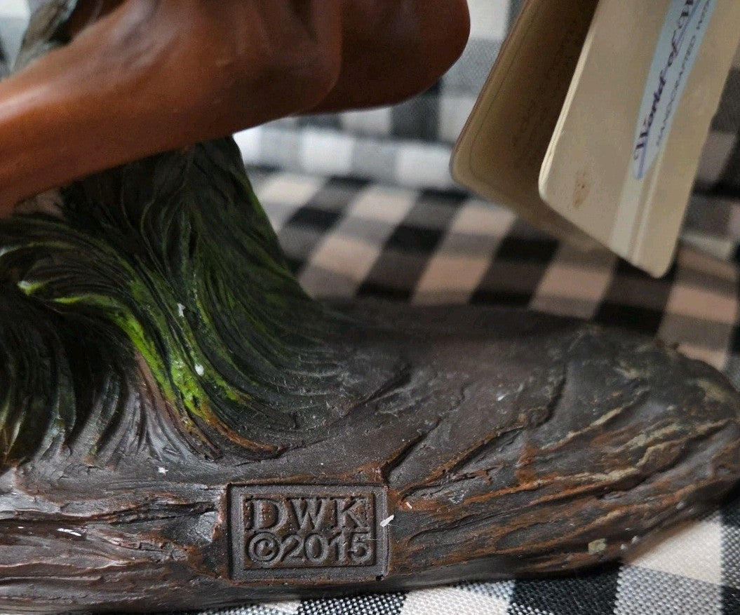 DWK Corporation Indian And Horse Running Figurine 2015