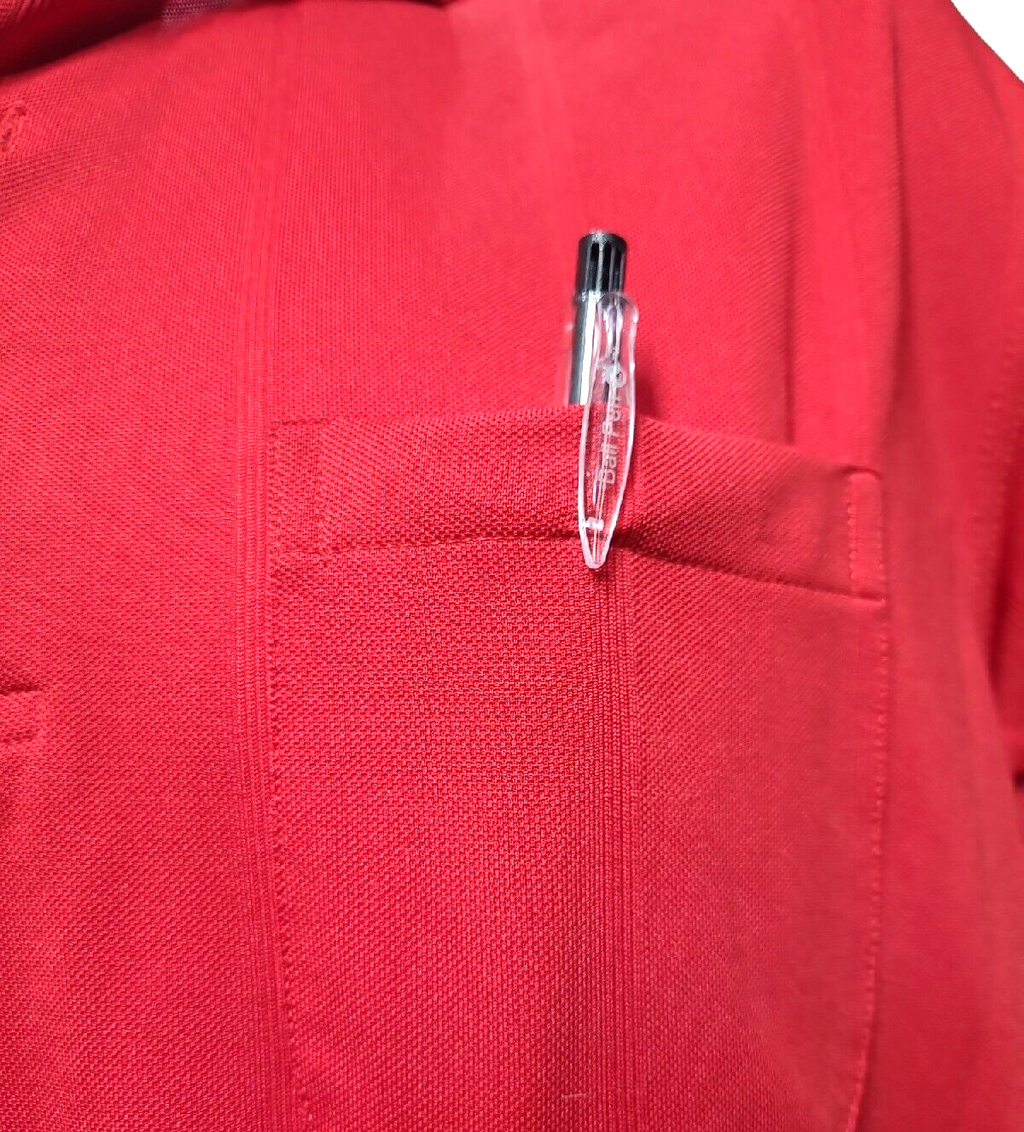 Pro Player Red Polo  Shirt Men's  Size Small