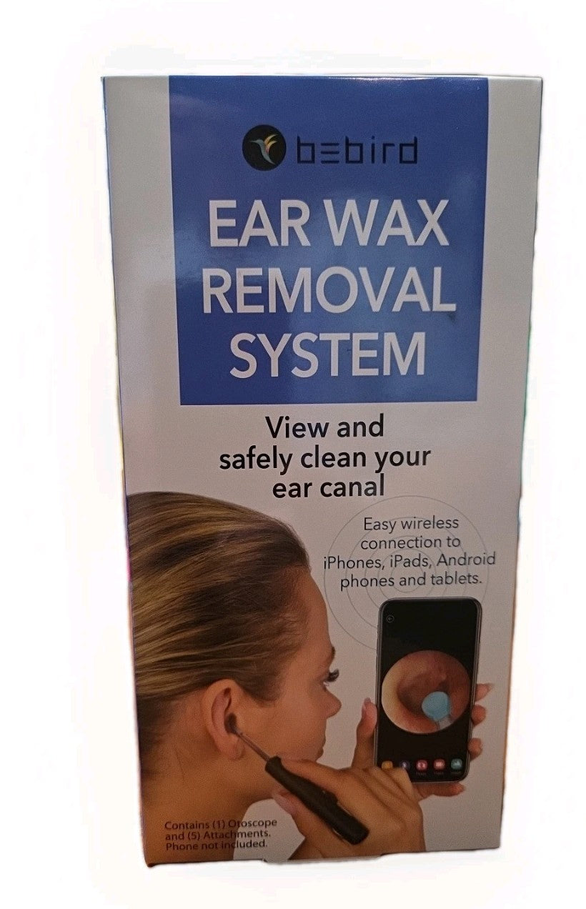 Bebird EAR WAX REMOVAL SYSTEM / OTOSCOPE  VIEW & CLEAN EAR CANAL Wireless Camera