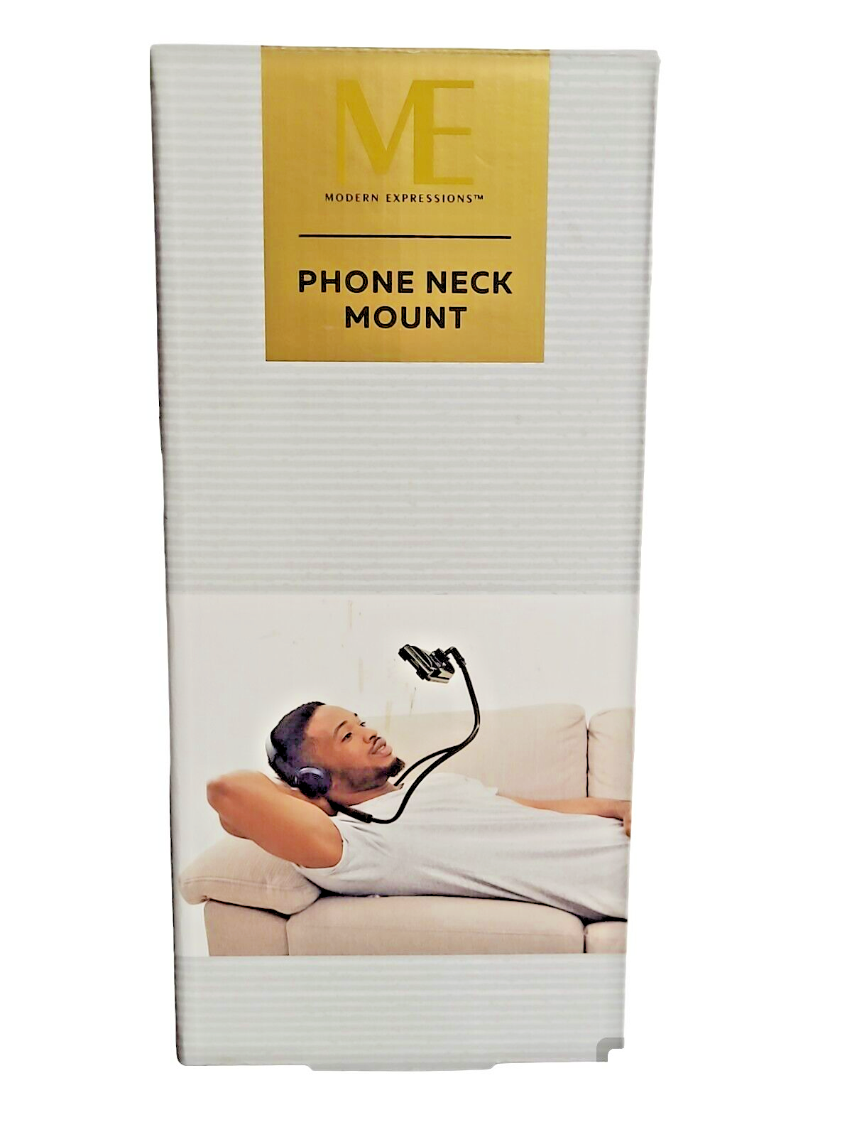 Phone Neck Mount Black, rotates 360 degrees.  NIB.  Made by Modern Expression
