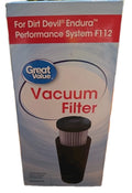 Great Value Vacuum Filter 529925 For Dirt Devil Endura F112 New