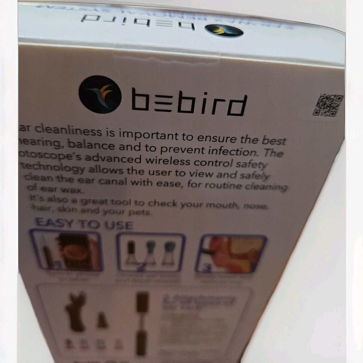 Bebird EAR WAX REMOVAL SYSTEM / OTOSCOPE  VIEW & CLEAN EAR CANAL Wireless Camera