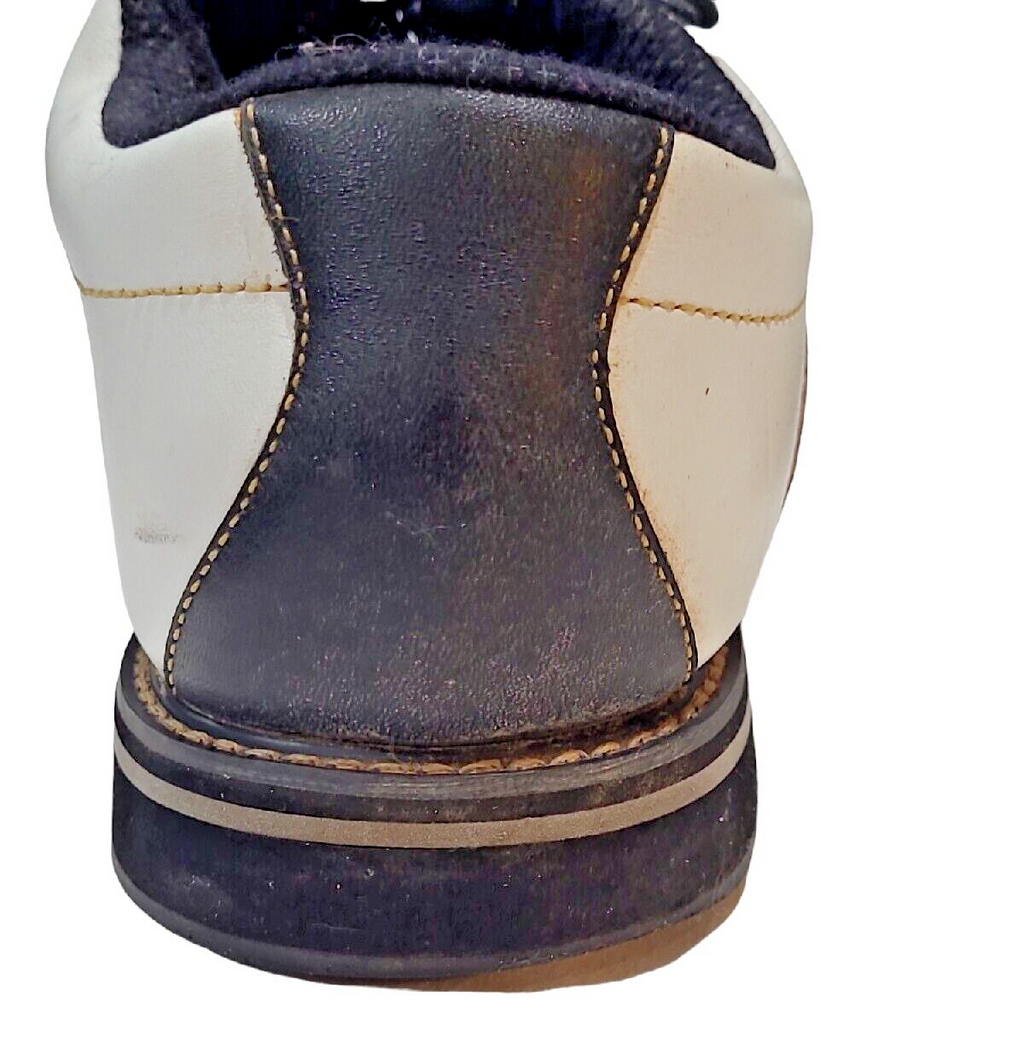Dunlop Two Tone Saddle Golf Men's Leather M4750C White/Brown Size 9