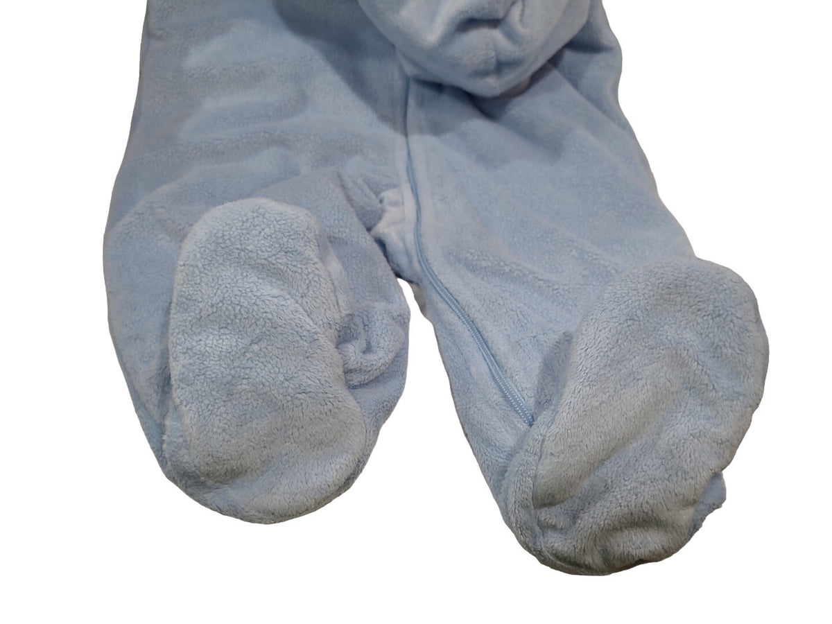 Infant Boy Child of Mine Carter's 3-6 Month Baby!! Blue Monkey Winter Snowsuit