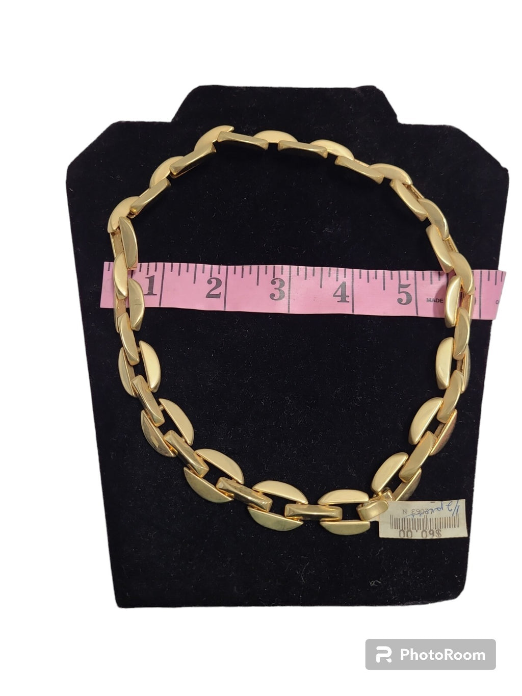 Gold Chunky Chain Statement Necklace by GiGi