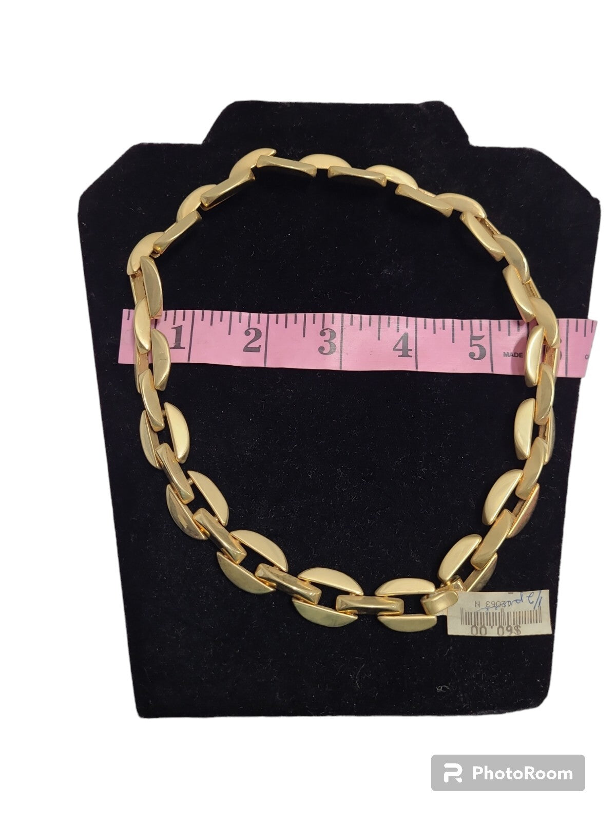 Gold Chunky Chain Statement Necklace by GiGi