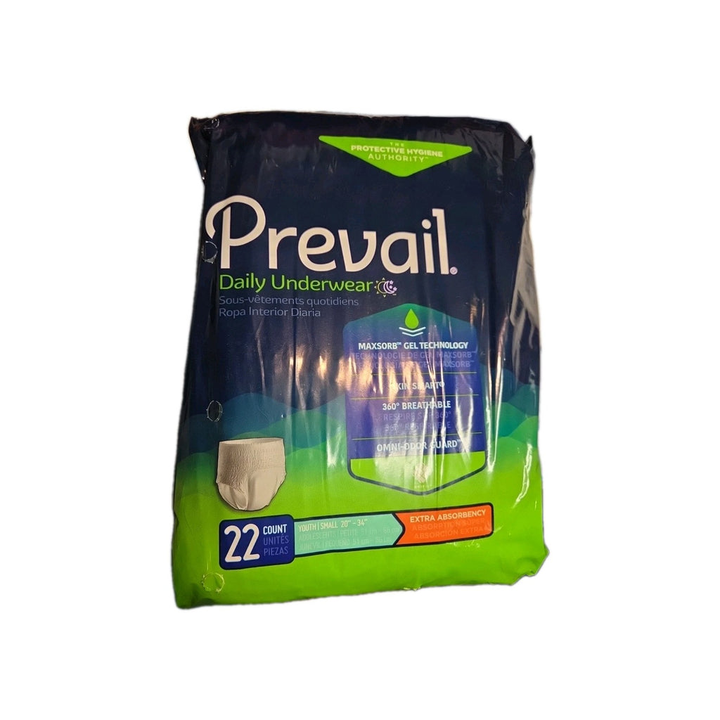 Prevail PV511 Incontinence Pants - 22 Count Size Small( 2 Packages)