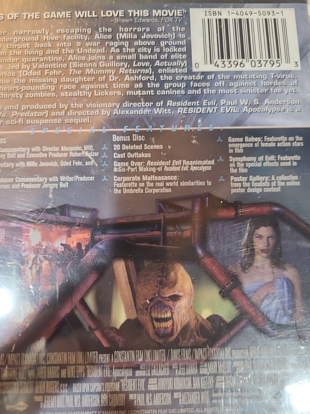 Resident Evil: Apocalypse STILL SEALED
